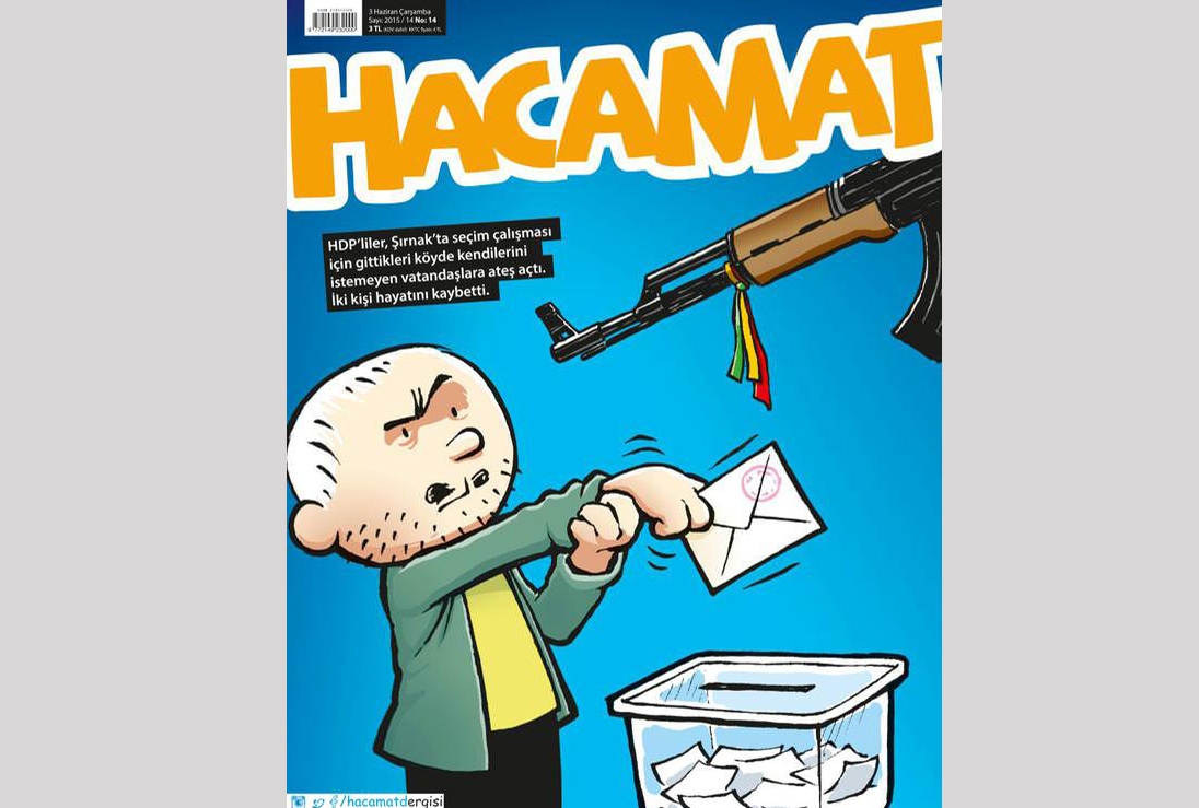 Mizah dergisi Kozluca (Xanıké) köyü kapak yaptı Mizah dergisi Kozluca (Xanıké) köyü kapak yaptı